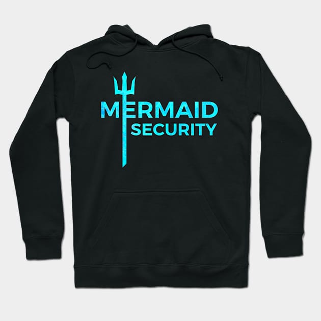 Merman Mermaid Security Hoodie by JaroszkowskaAnnass